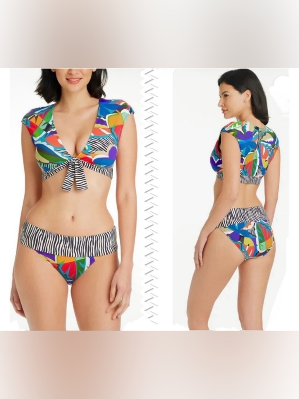 Bleu Rod Beattie Bikini Set Size 10